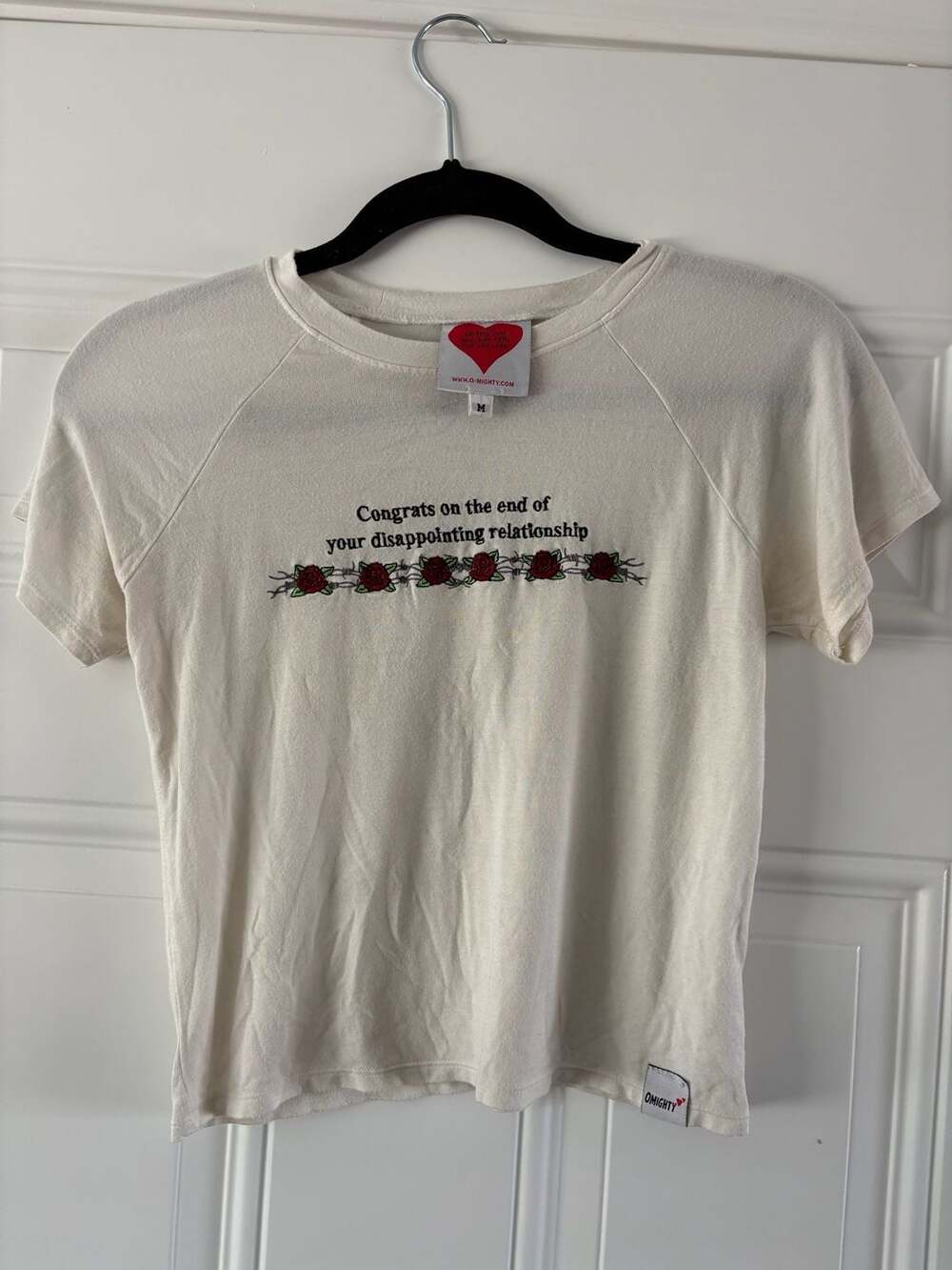 O-Mighty Congrats On The End Of Your Disappointing Relationship T-Shirt Size M